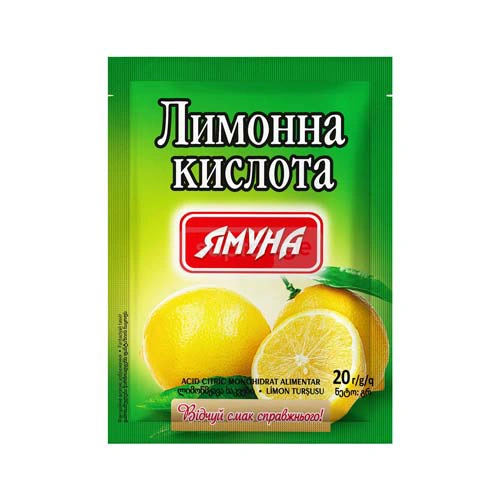 ლიმონმჟავა 20გრ 1*10ც